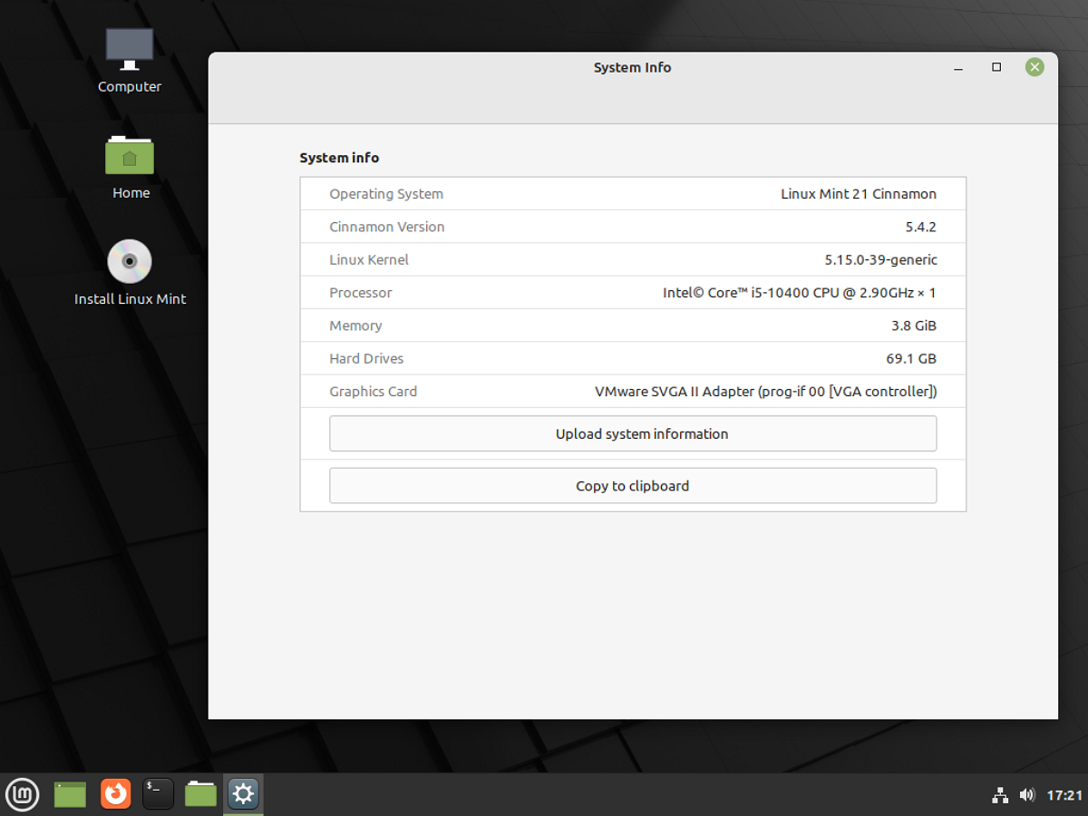 linux mint 21