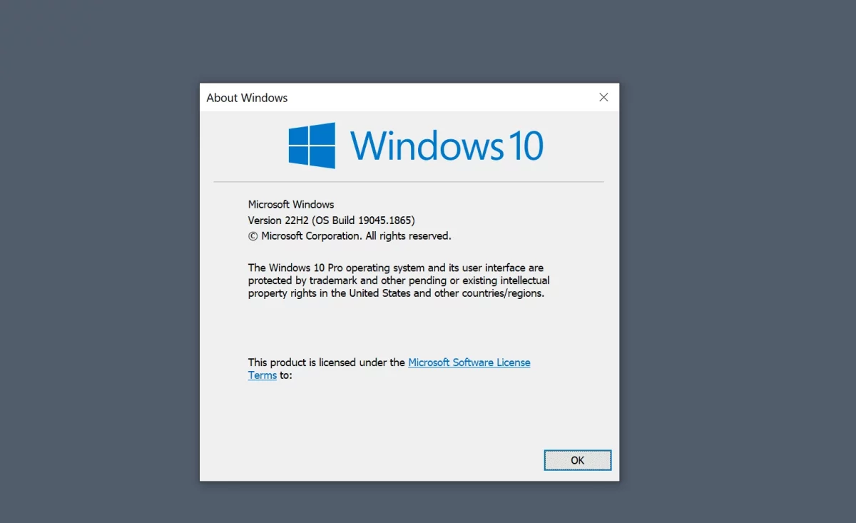 actualización de windows 10 versión 22h2