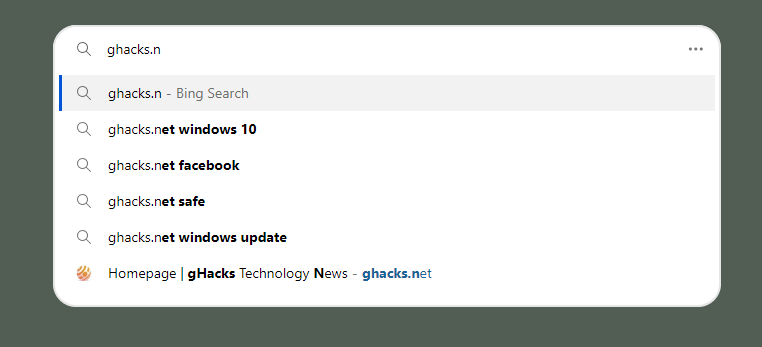 How to remove the Edge Bar search field on Windows desktops