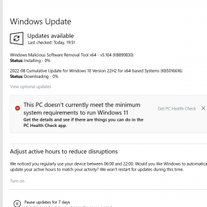 microsoft windows august 2022 updates security