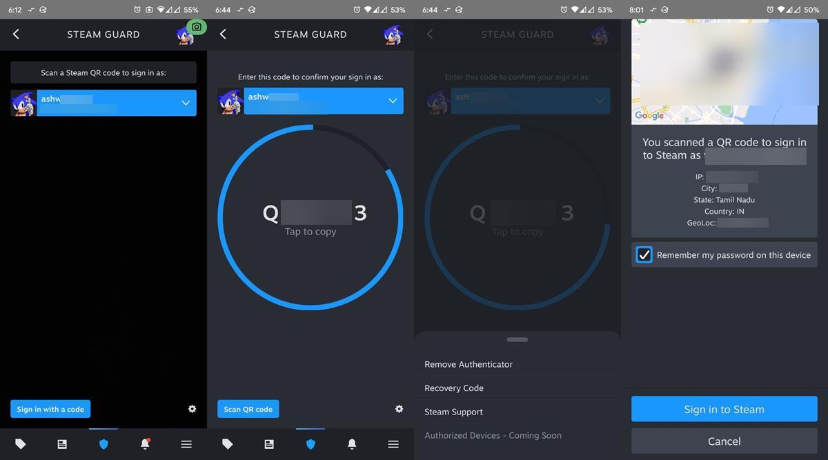 Steam para Android e iOS é atualizado com suporte a login por QR code,  comandos remotos e mais 