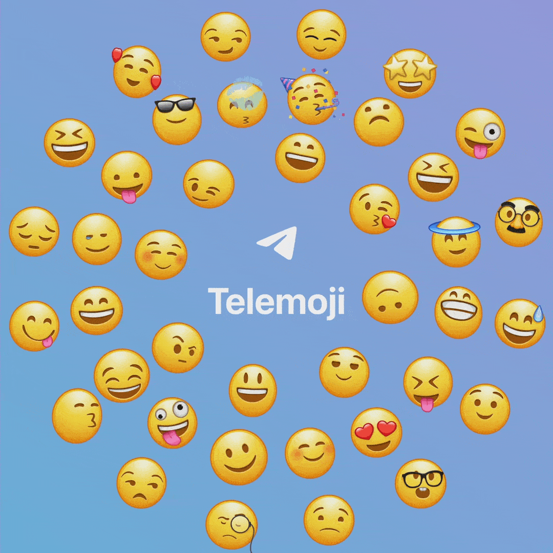 telegram telemoji animated demo
