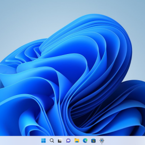 windows 11 desktop with taskbar