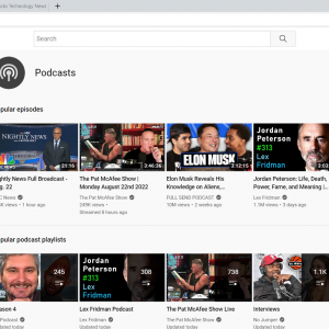 youtube podcasts