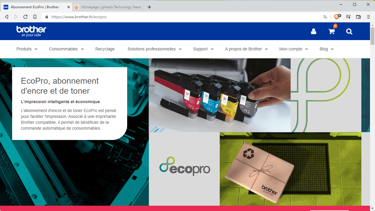 Brother EcoPro: ink and toner subscriptions launches in Europe