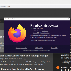 firefox 105.0.1 browser