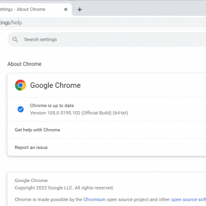 google chrome 105 security fix