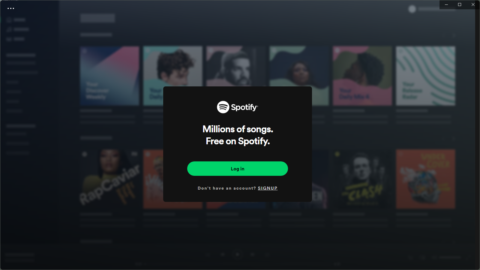 spotify windows