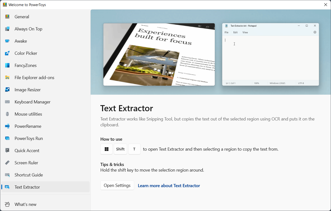 text extractor