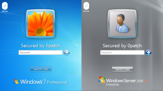 0patch windows 7 security updates