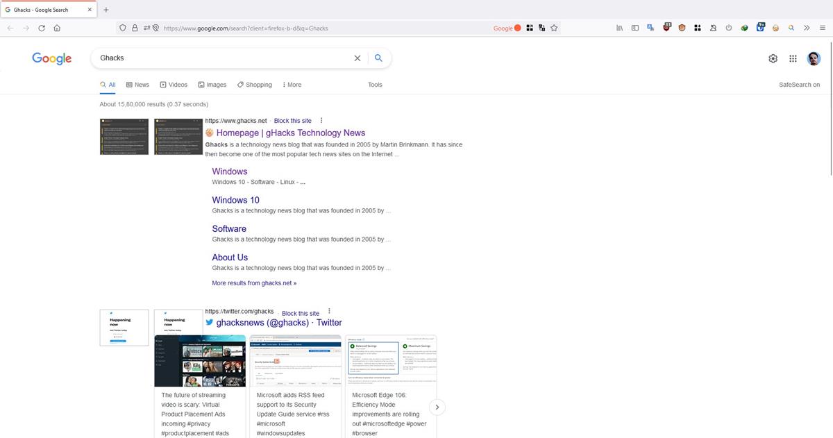 SearchPreview for Firefox and Chrome is being discontinued and will be replaced by a new add-on called Search Result Previews