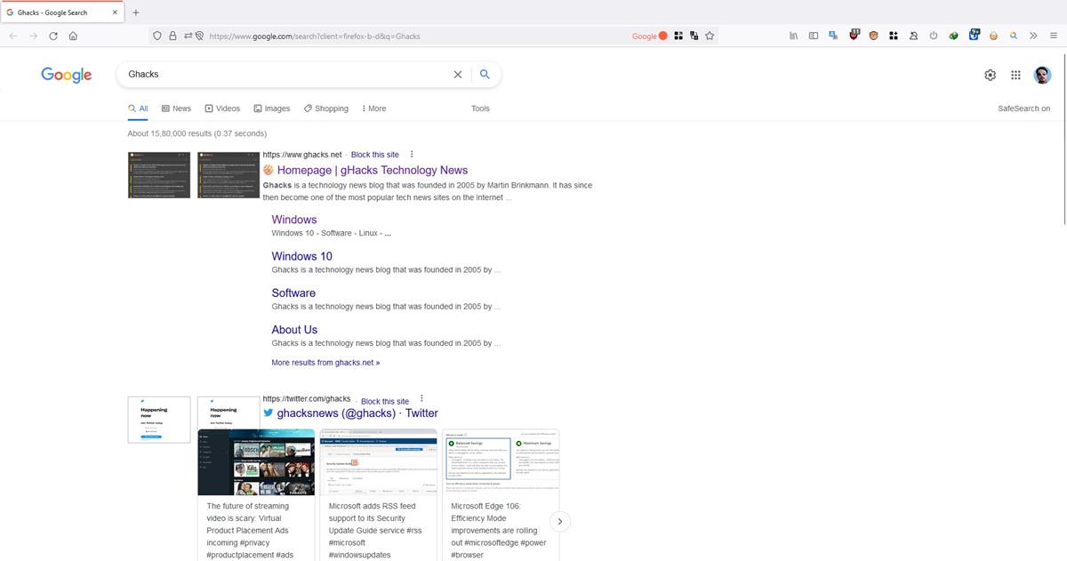 SearchPreview for Firefox and Chrome is being discontinued, it will be replaced by a new add-on called Search Result Previews