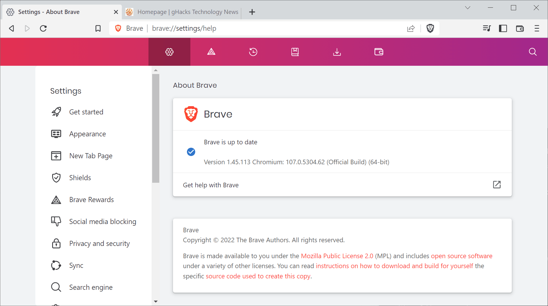 Brave 1.45 Stable out with Brave Translate improvements and more