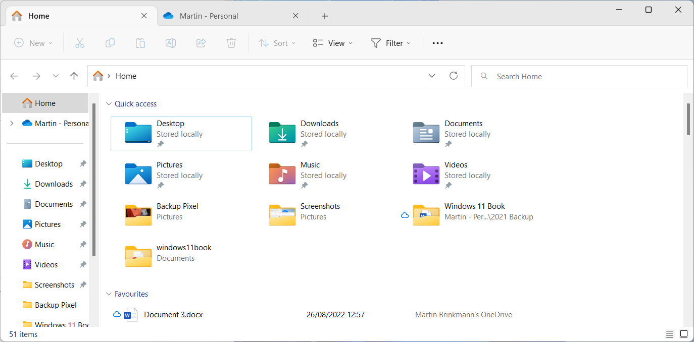 windows file explorer tabs