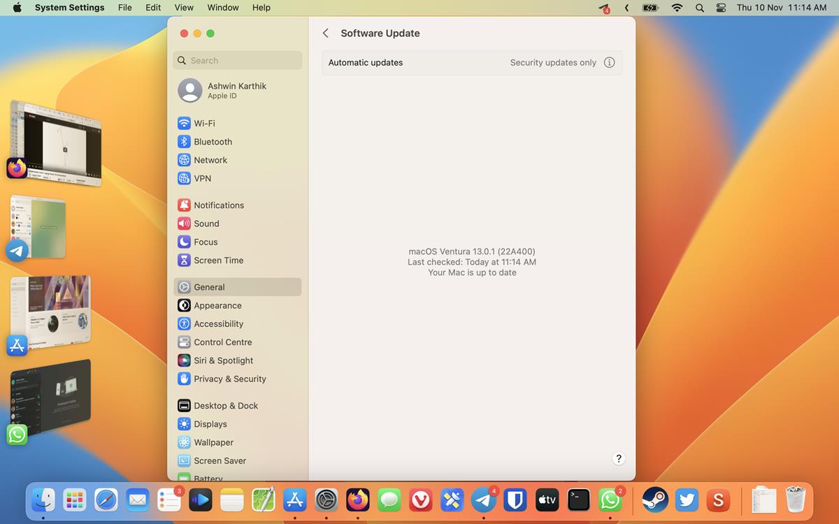 Apple rilascia macOS Ventura 13.0.1, iOS 16.1.1 e iPadOS 16.1.1 per correggere due problemi di sicurezza