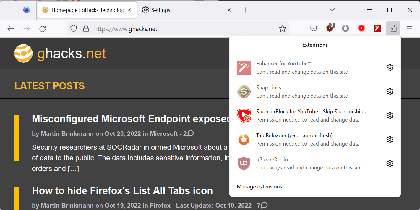 Stylish Developer Tool for Firefox - gHacks Tech News