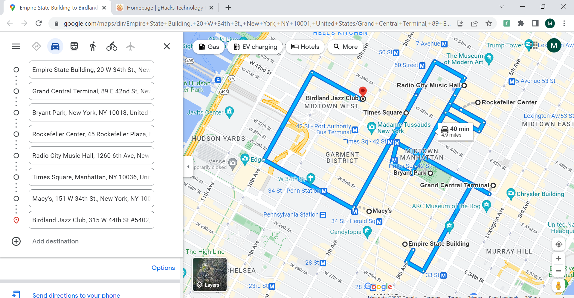 routora google maps multi-stop route optimization