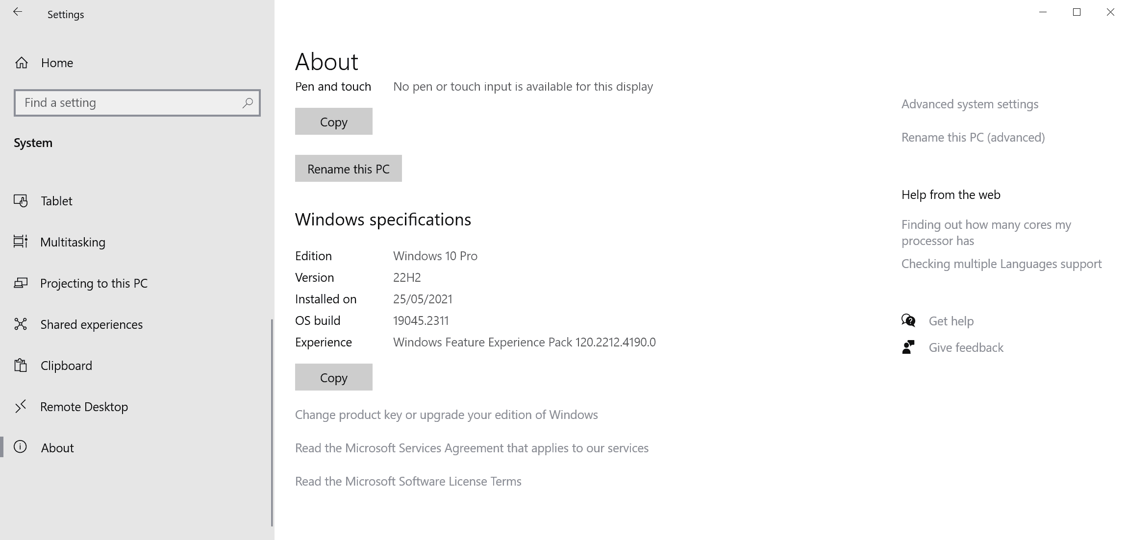windows 10 22h2 support date