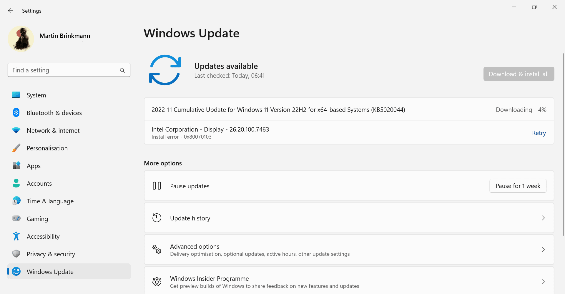 windows 11 update kb5020044