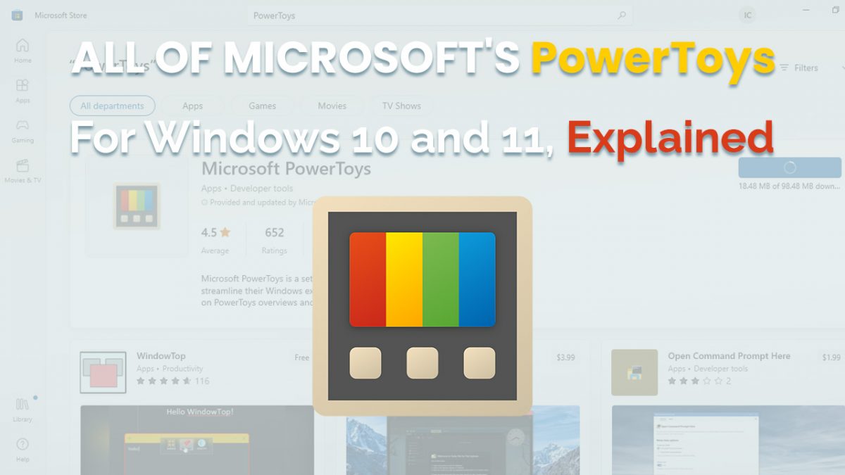 All of Microsoft's PowerToys for Windows 10 and 11, Explained