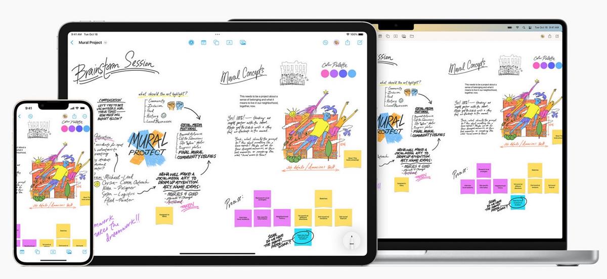 Apple Freeform app released for macOS, iOS and iPadOS