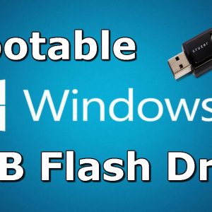 Make a Bootable Windows 10 USB Drive