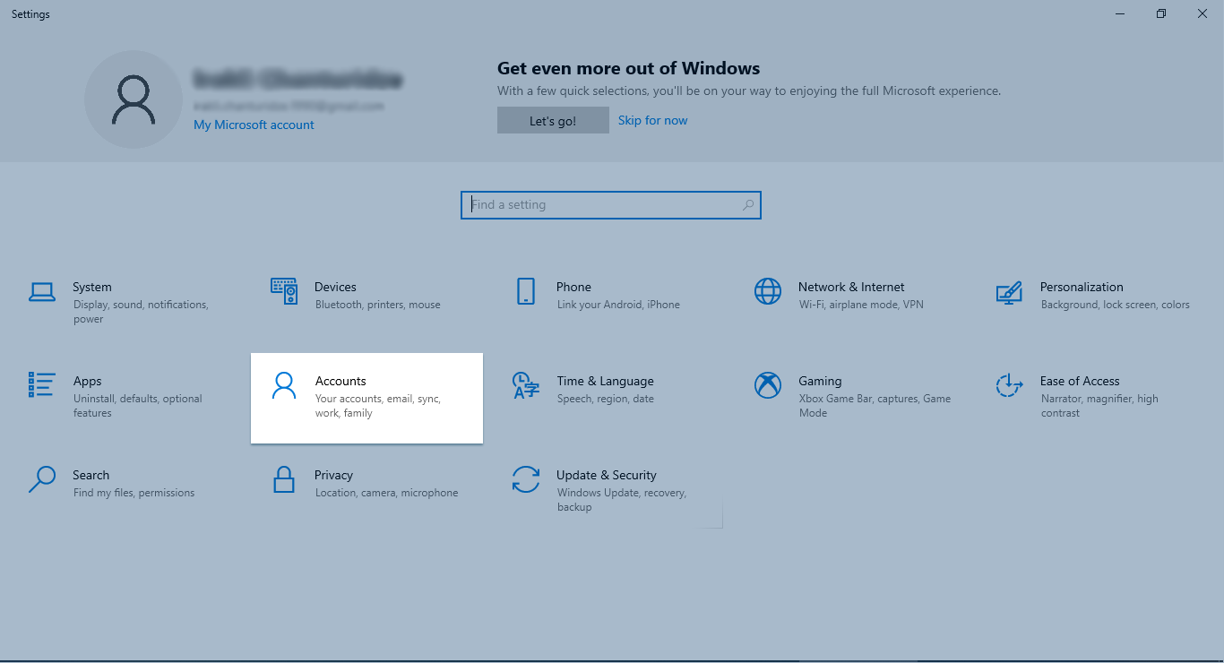 Windows 10 Account Microsoft Login Local User Account