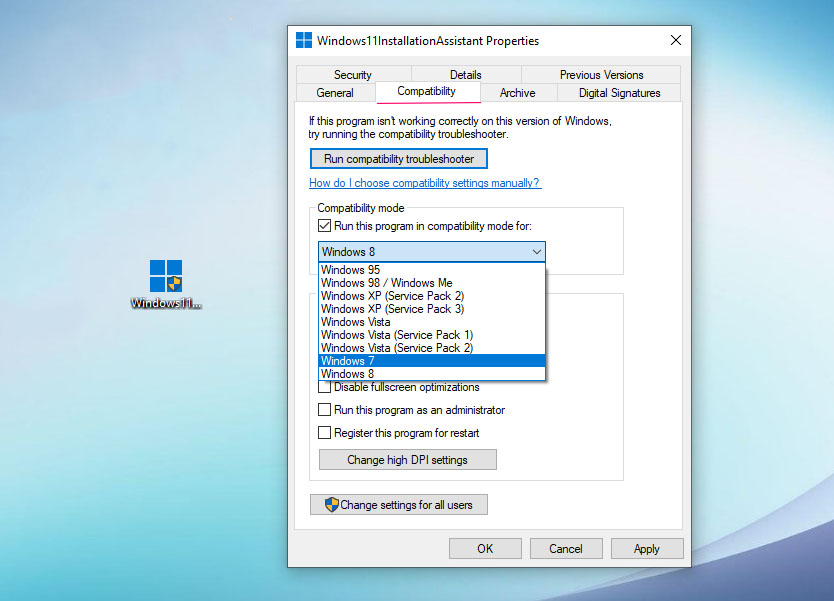 Windows 11 Installation Assistant Installation Issues