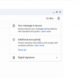 client-side encryption gmail