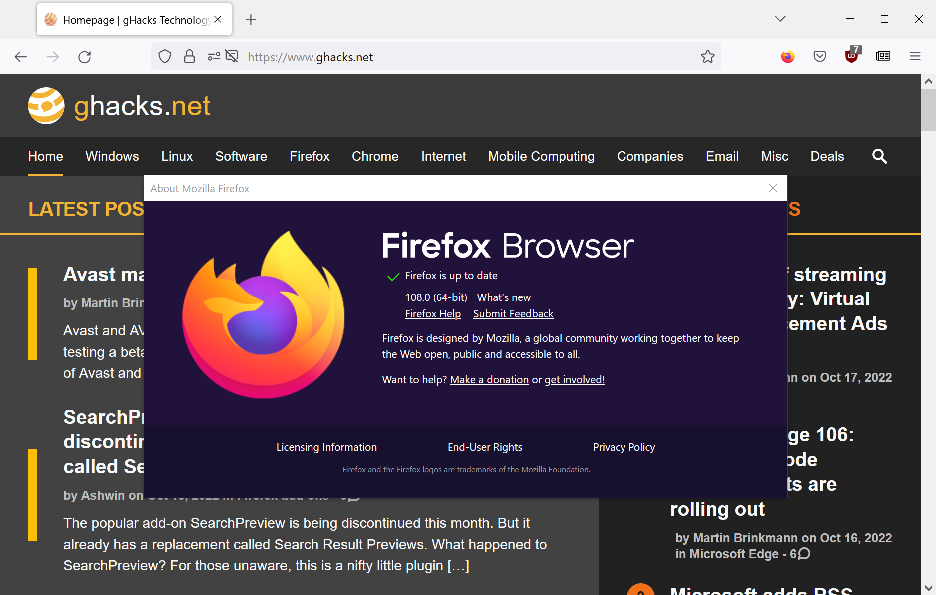 firefox 108