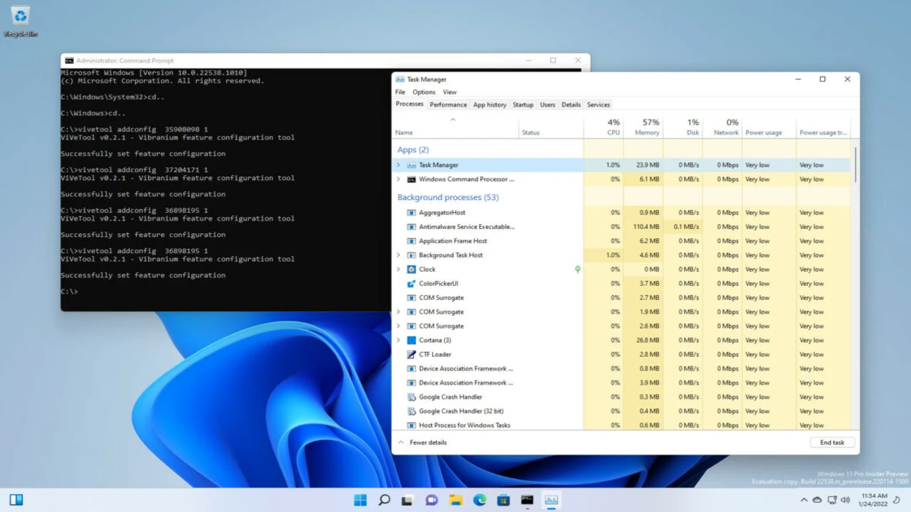 task manager in Windows 11