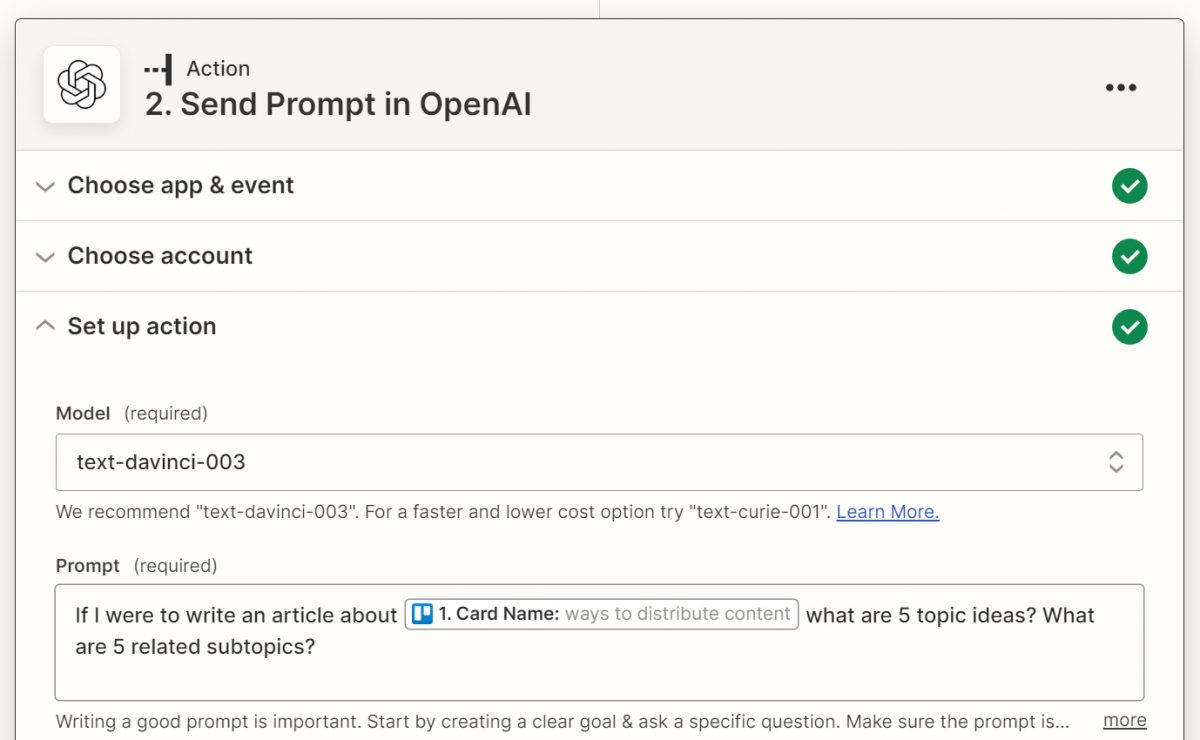 Create Effecient Email Summaries with Zapier and Open AI