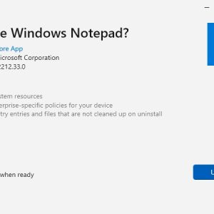 How to get Notepad with Tabs in the stable version of Windows 11