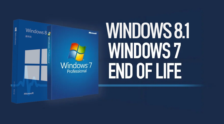 Windows ends support for Windows 7, Windows 8.1 is getting the axe