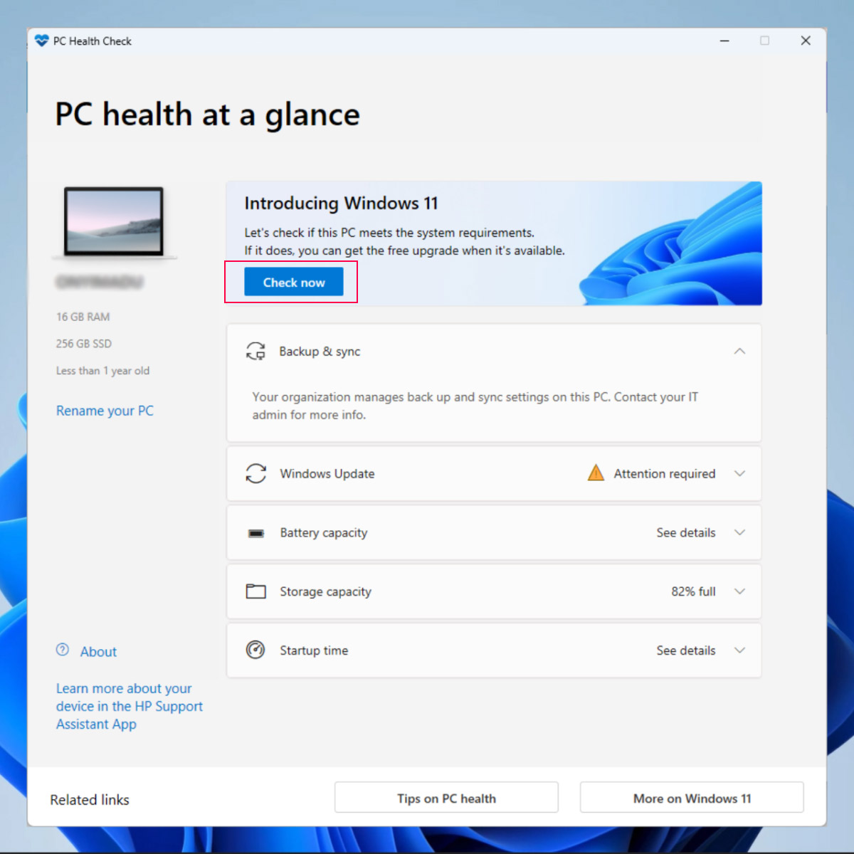 PC Health Check App Free Diagnostic Tool Windows 11