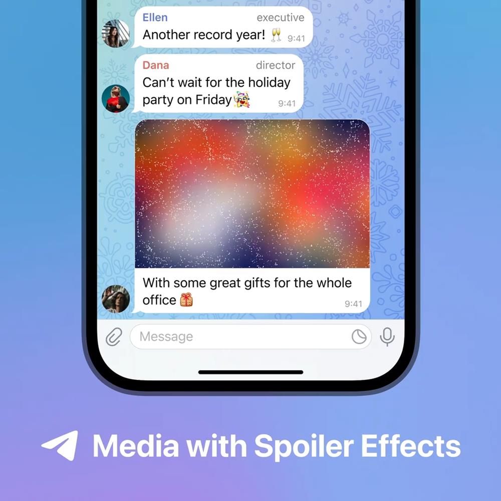 Telegram update lets you add spoiler alerts in media, brings new ways to manage storage