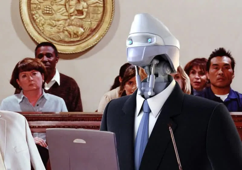 This AI will represent you in court.