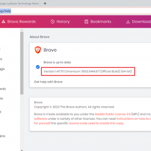 brave browser 1.47
