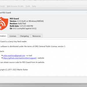 RSS Guard interface