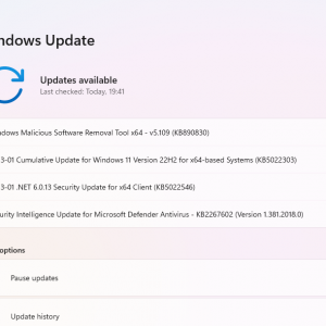 windows updates january 2023