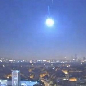 An asteroid has exploded over the English Channel