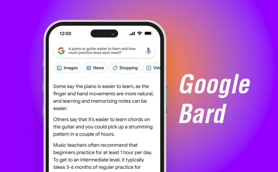 google presentation of bard