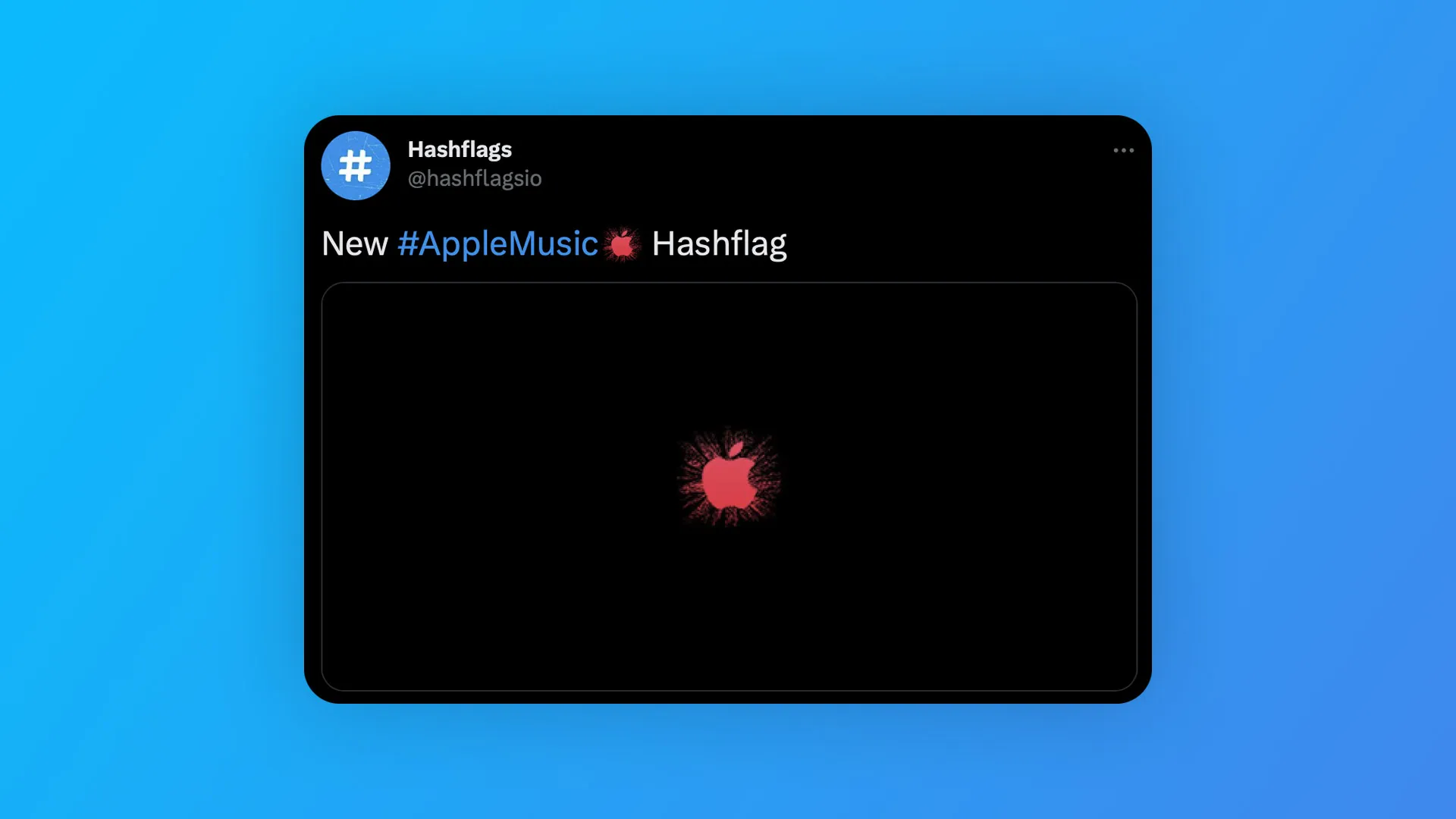 Have you seen the new Super Bowl #AppleMusic hashflag on Twitter
