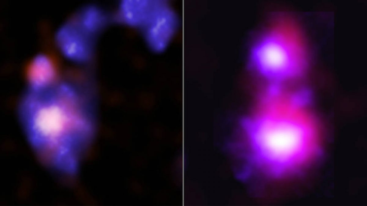 The NASA Chandra Observatory Spots Supermassive Black Holes on a Collision Course