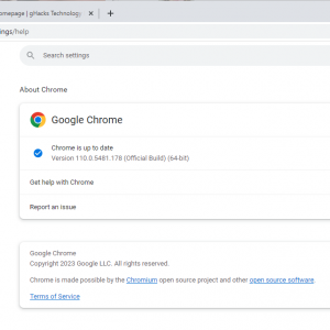 google chrome 110 security-update