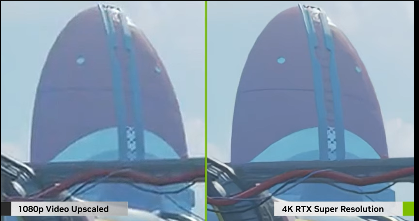 Chrome and Edge support NVIDIA RTX Super Resolution