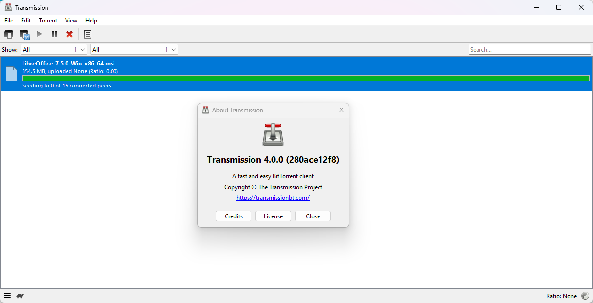 transmission 4.0 bittorrent