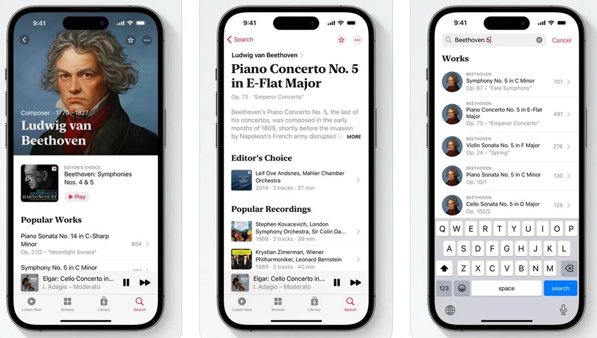 Apple Music Classical for iOS