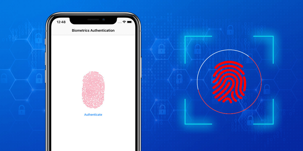 Enable biometric authentication in iphone