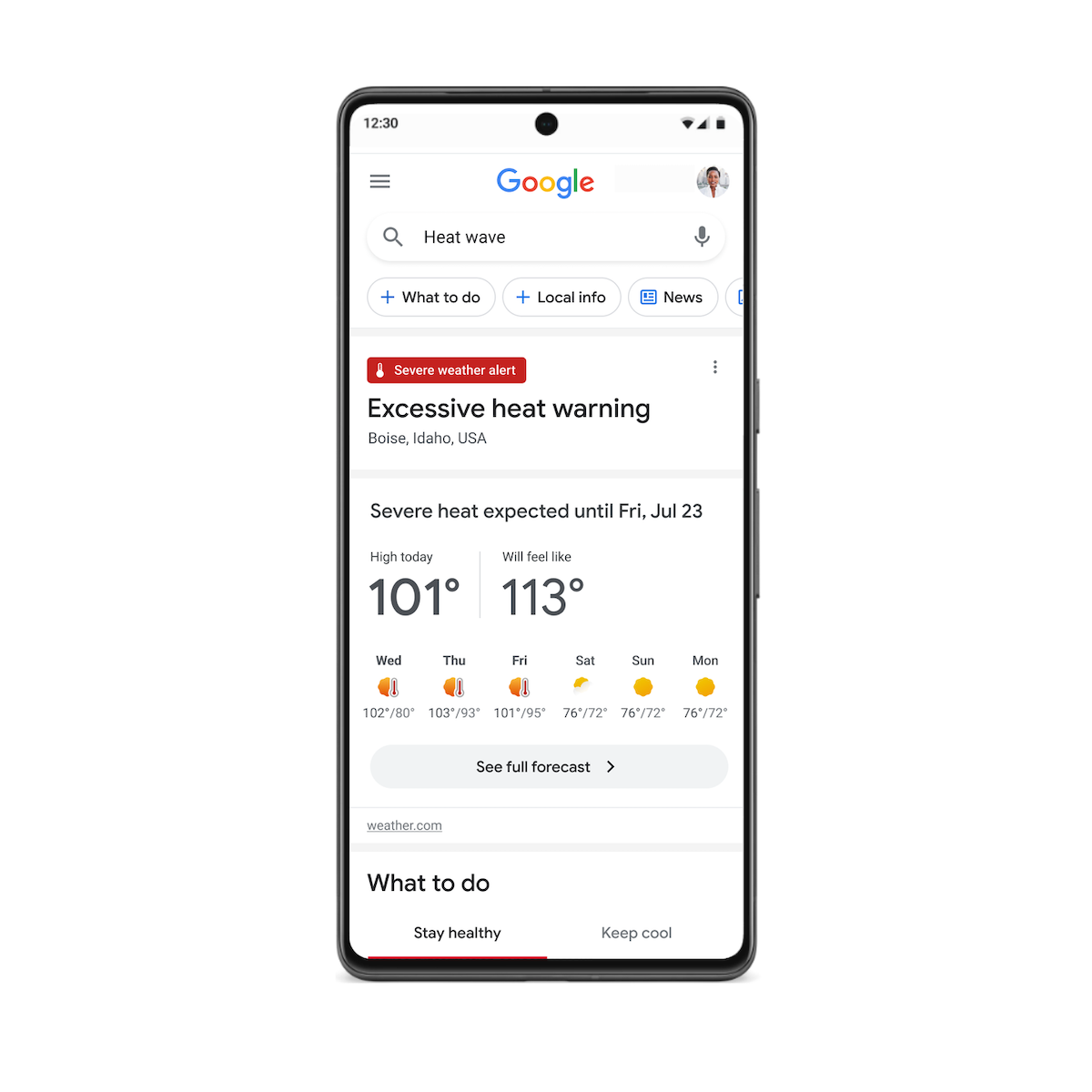 Google has announced its new features, including a heat alert system, to help communities fight with climate change.